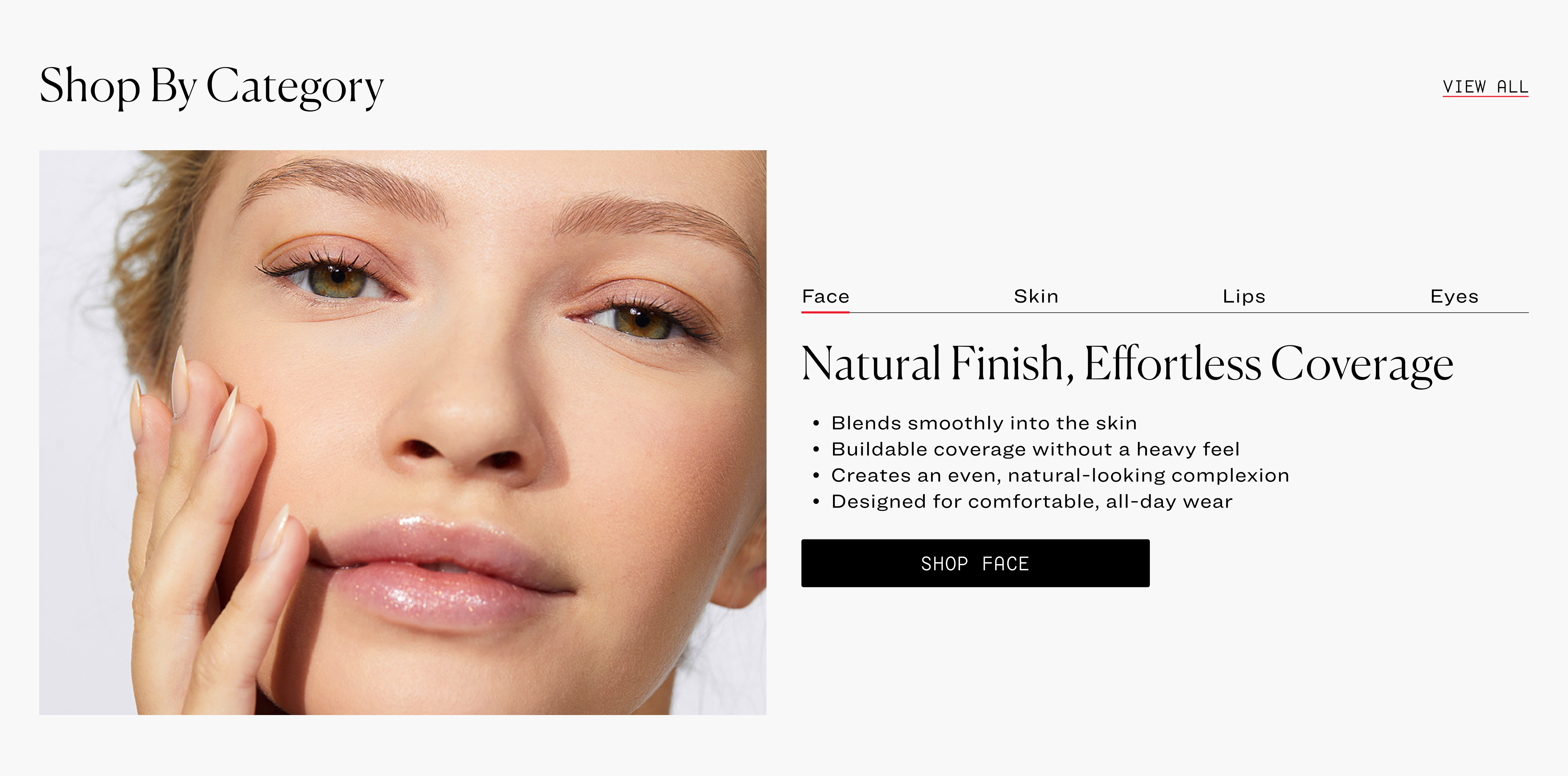 Shop by collection mobile